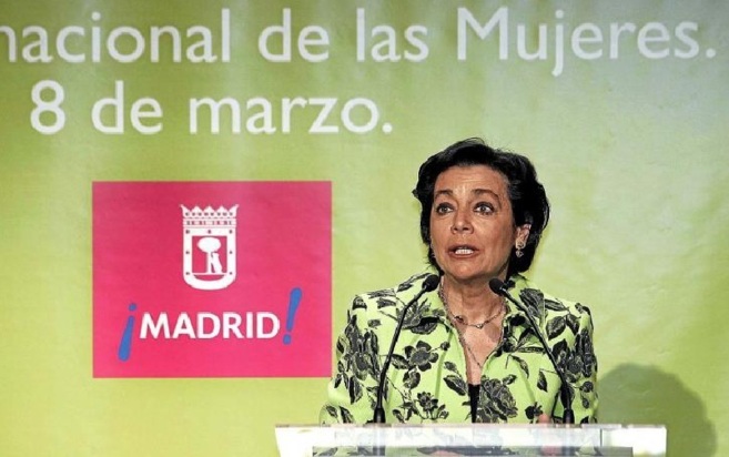 Inmaculada lvarez, presidenta de la Asociacin de Mujeres...