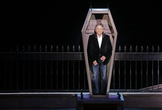 Polanski, durante la presentacin del musical 'El baile de los...