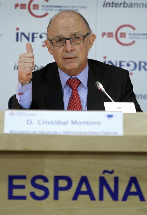 El ministro de Hacienda, Cristbal Montoro, en la II Cumbre de...
