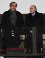 Blatter, junto a Platini en Marrakech.