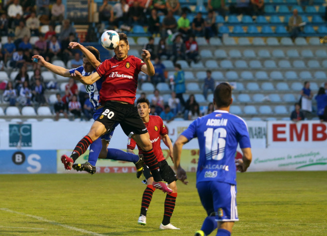Imagen del Ponferradina-Mallorca disputado la temporada pasada.