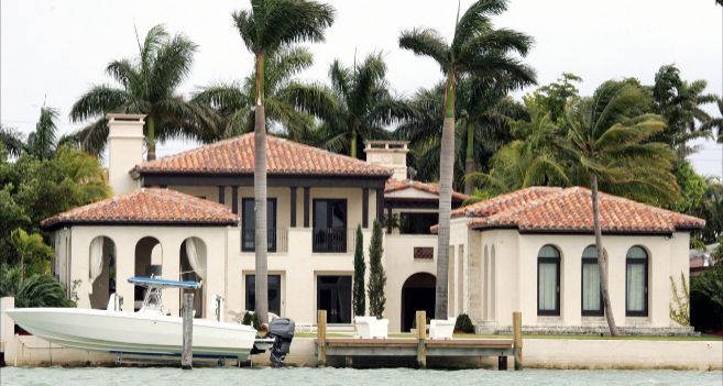 Imagen de la casa que Damon ha vendido en Miami.