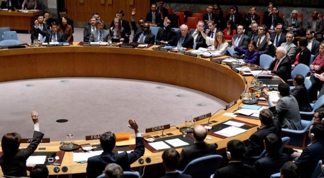 Vista del Consejo de Seguridad de la ONU en la sesin.