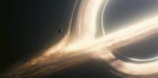Garganta, el agujero negro de la pelcula 'Interstellar'.