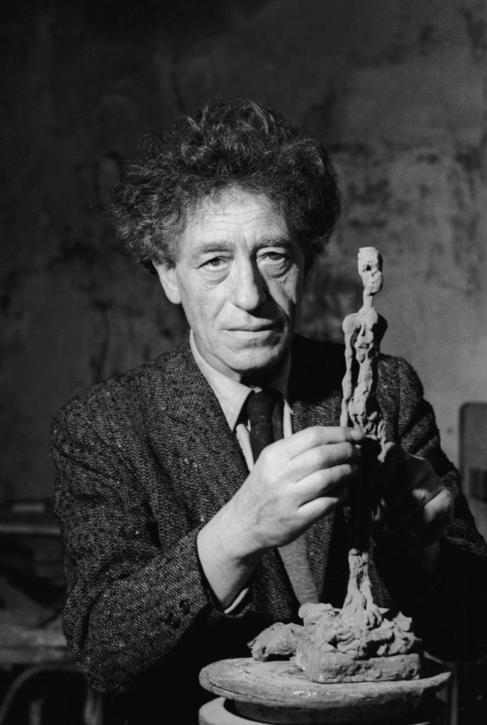 Alberto Giacometti, retratado por Jean-Rgis Roustan.