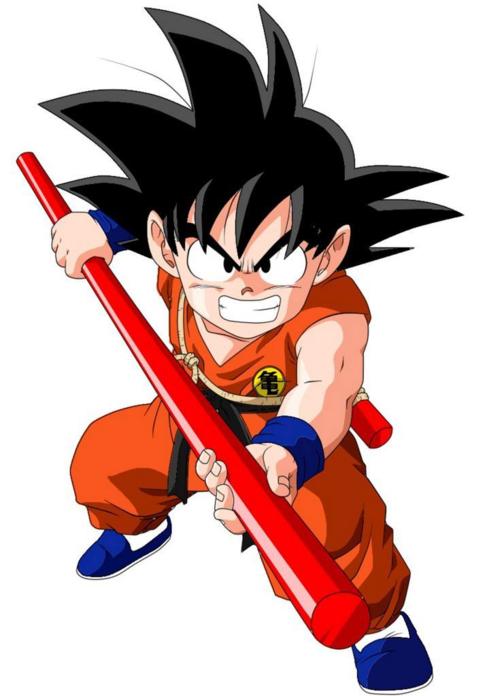 Son Goku, dibujo animado de la serie 'Bola de dragn'.