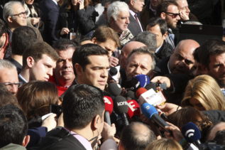 El lder de Syriza, Alexis Tsipras.