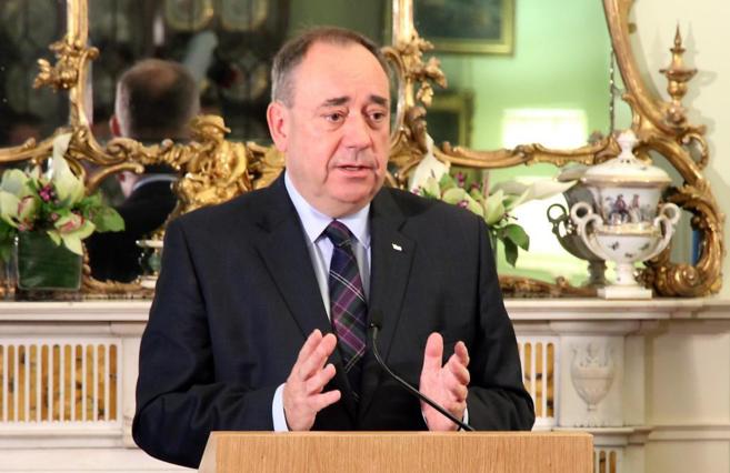 El ex primer ministro principal escocs, Alex Salmond.