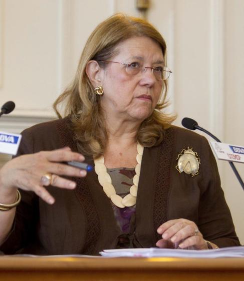 Elvira Rogrguez, presidenta de la CNMV, el pasado verano.