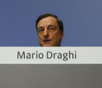 El presidente del Banco Central Europeo, Mario Draghi, durante su...