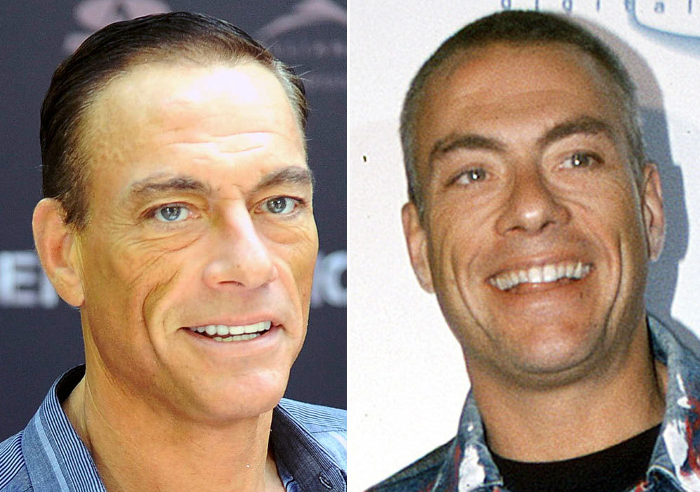 Jean Claude Van Damme (54): Otro que muestra un aspecto muy diferente...