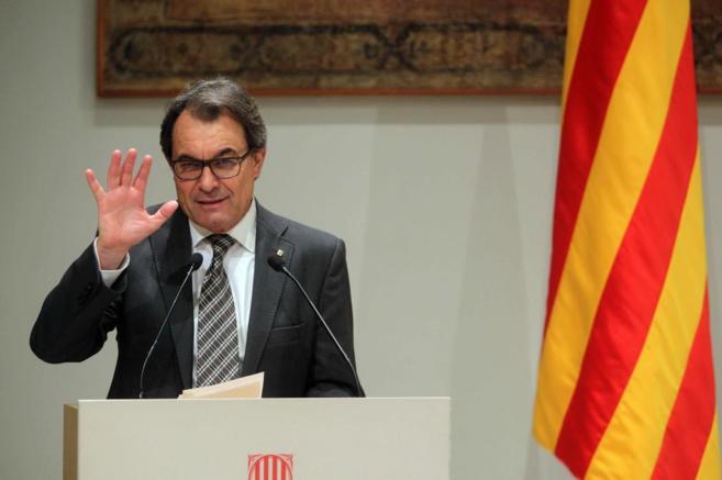 El presidente cataln, Artur Mas