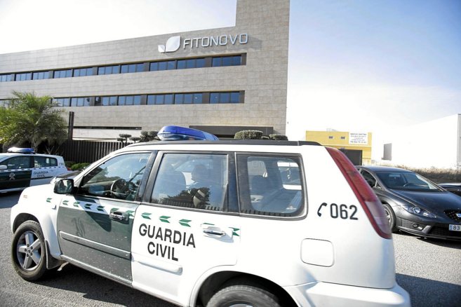 La Guardia Civil registra una de las oficinas de Fitonovo en diciembre...