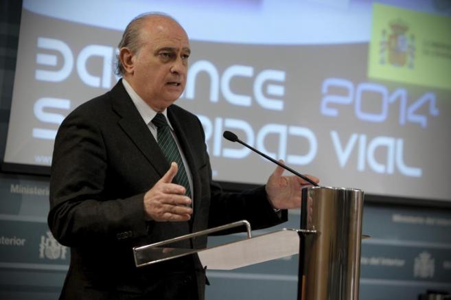 Jorge Fernández Díaz, en un acto del Ministerio del Interior.