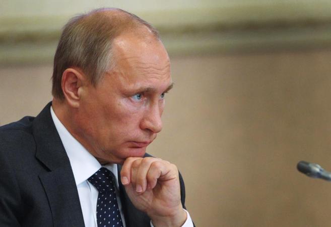 El presidente ruso, Vladimir Putin, durante una reunin con la...