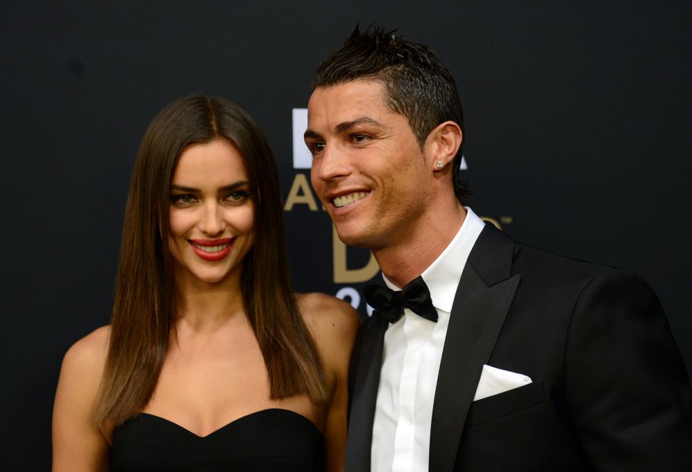 Cristiano Ronaldo E Irina Shayk En La Gala Del Loc El Mundo