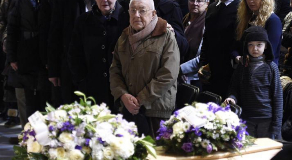 Funeral de 'Charb', en Pontoise.