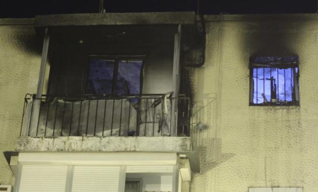 Incendio de una vivienda en Sevilla