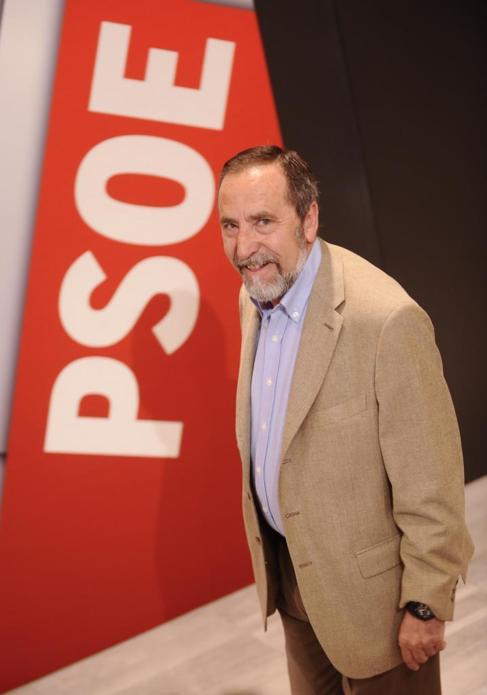 Barranco en una reunin del Comit Federal del PSOE.