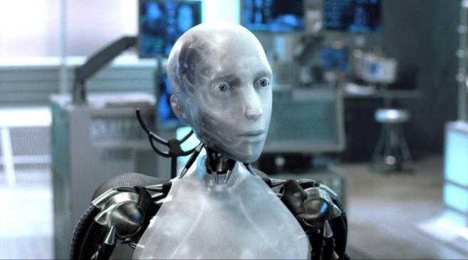 Fotograma de la pelcula 'Yo, robot', basada en el libro de...