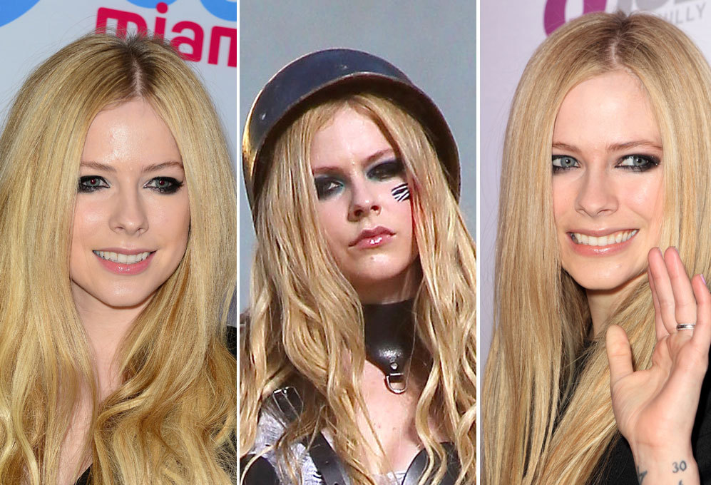 Avril Lavigne. A qu puede hacerse adicta una cantante? Al calor...