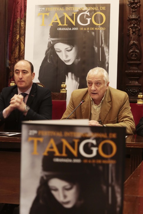Presentacin de la 27 edicin del Festival de Tango, este martes.