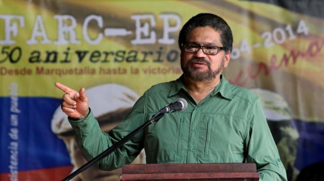 Luciano Marn, negociador de FARC, en el 50 aniversario de la...