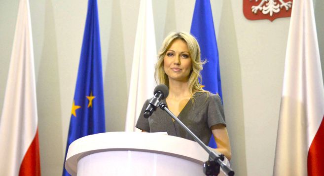 Magdalena Ogorek, durante una conferencia.