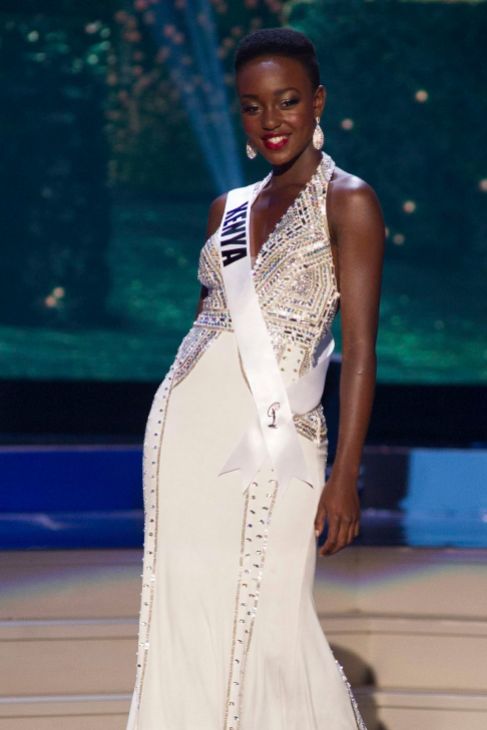 Gaylyne Ayugi, Miss Kenia.