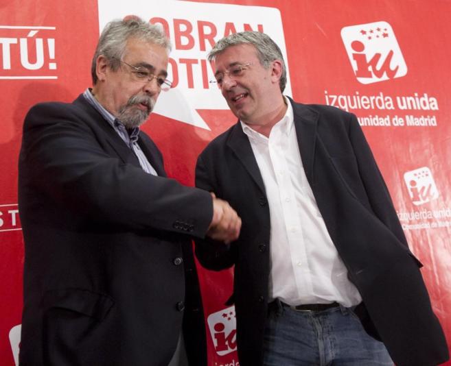 ngel Prez y Gregorio Gordo, portavoces del Ayuntamiento y de la...