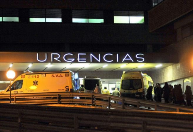 Puerta de urgencias del hospital de Albacete