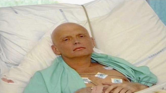 Foto facilitada por la familia de Alexander Litvinenko durante su...