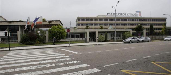 Planta de PSA Peugeot Citron en Vigo