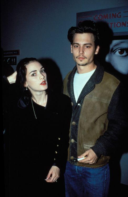 Winona Ryder (43).  Pero antes de su romance con Moss, Depp ya haba...