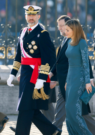 El Rey Felipe,el da de la Pascua Militar.