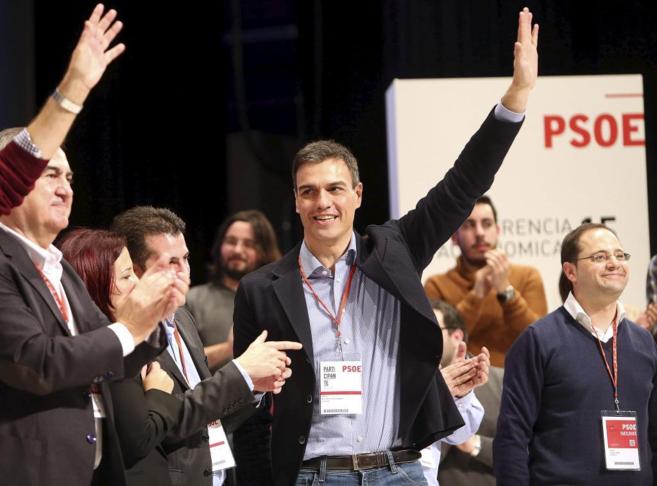 Pedro Snchez, en la Conferencia Autonmica del PSOE.