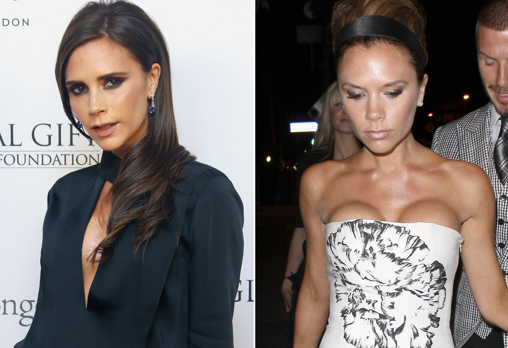 1.	<strong>Victoria Beckham, 40 aos:</strong> "Me quit los...