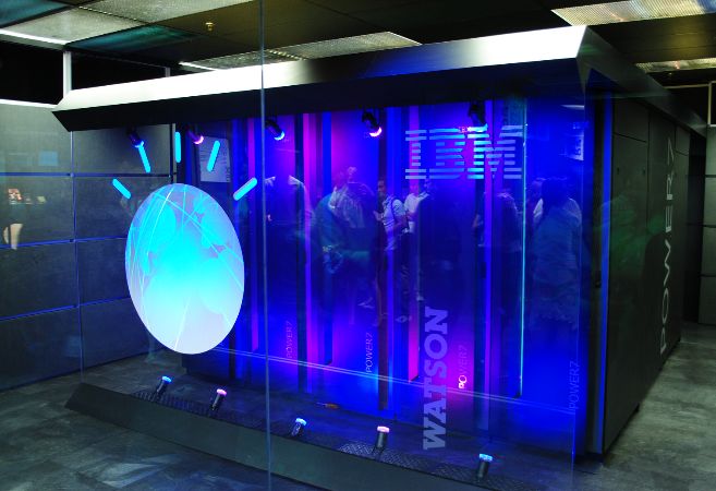 Imagen del sistema inteligente creado por IBM capacitado para...