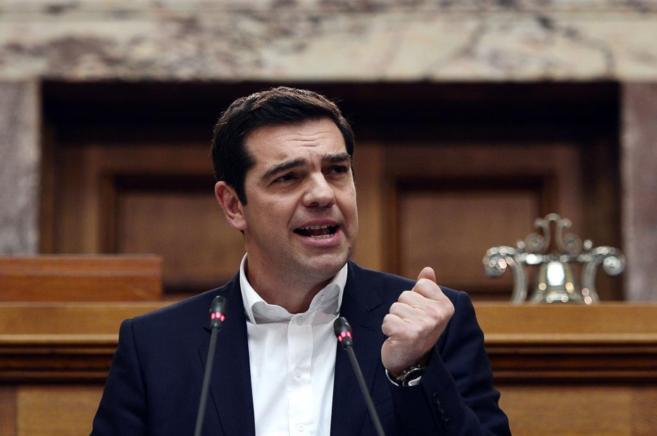 El presidente de Grecia, Alexis Tsipras, durante su ltima...