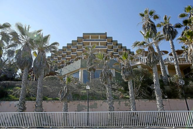 Las instalaciones del hotel Sidi San Juan, junto al Cabo de las...