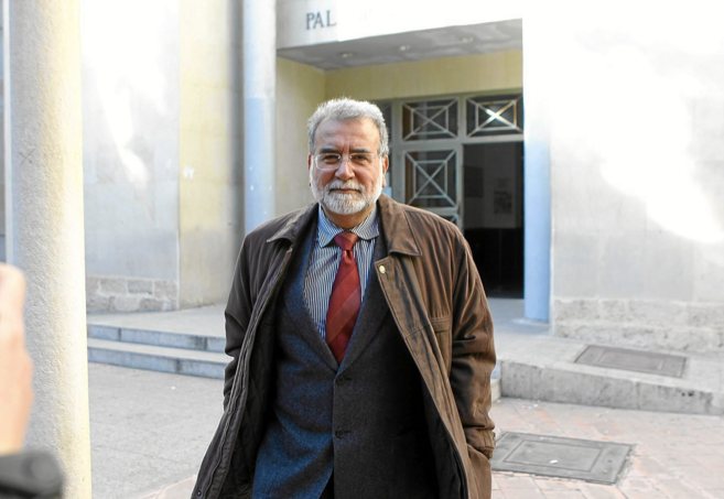 Miguel ngel Cano  en el juzgado en una imagen de archivo.
