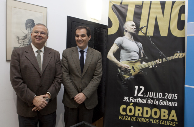 El alcalde de Crdoba, Jose Antonio Nieto, y el concejal de cultura,...