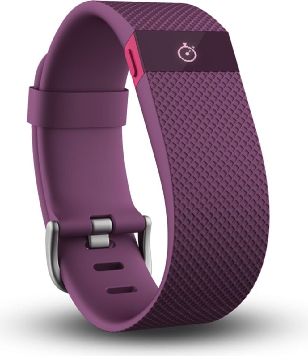 <strong>RELOJ.</strong>  Fitbit Charge es una pulsera de actividad y sueo que muestra la hora en su pequea pantalla. Mide escaleras subidas, minutos activos y muestra las llamadas entrantes. <strong>PVP:</strong> 120 euros. <strong>www.fitbit.com.</strong>