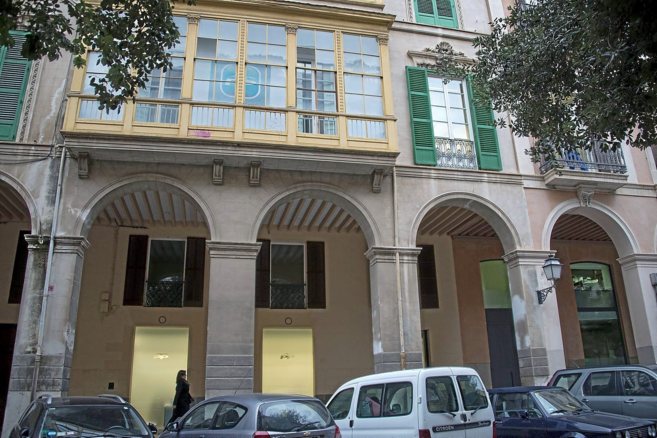 Fachada de la sede del Partido Popular de Baleares, en la calle Palau...