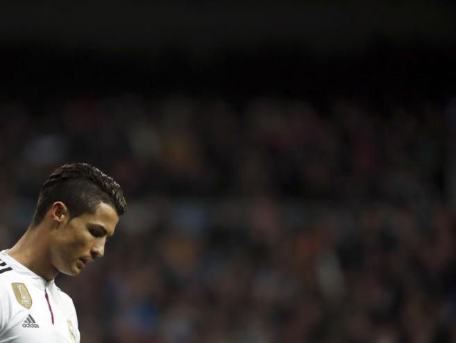 Cristiano Ronaldo, en un momento del partido.