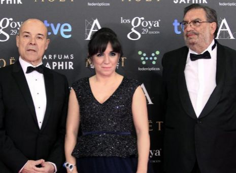 Antonio Resines, Judith Collet y Gonzlez Macho, en la pasada gala de...