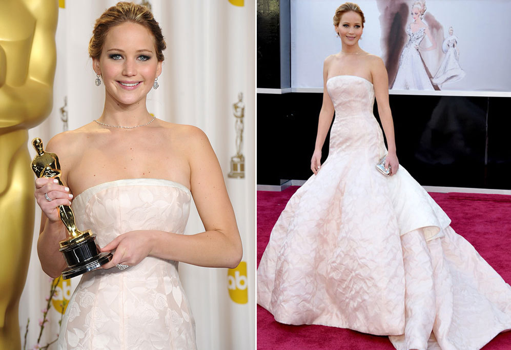 2013: <strong>Jennifer Lawrence</strong>, por 'El lado bueno de las...