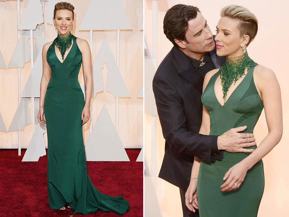 Scarlett Johansson reaparece espectacular en la alfombra roja tras su...