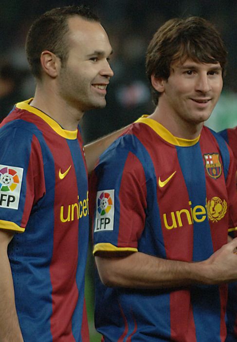 Iniesta y Messi, en una imagen de archivo.