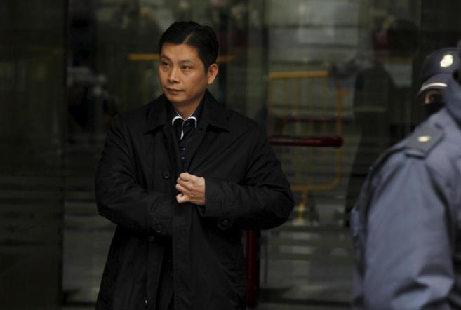 Gao Ping acude a la Audiencia Nacional en marzo de 2013.